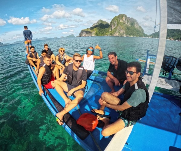 Island hopping coron outpost hostels